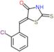 (5E)-5-(2-chlorobenzylidene)-2-sulfanyl-1,3-thiazol-4(5H)-one