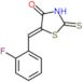 (5E)-5-(2-fluorobenzylidene)-2-sulfanyl-1,3-thiazol-4(5H)-one