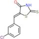 (5E)-5-(3-chlorobenzylidene)-2-sulfanyl-1,3-thiazol-4(5H)-one