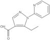 5-Ethyl-1-(2-pyridinyl)-1H-pyrazole-4-carboxylic acid