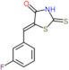 (5E)-5-(3-fluorobenzylidene)-2-sulfanyl-1,3-thiazol-4(5H)-one