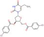 Uridine, 2′-deoxy-5-ethyl-, 3′,5′-bis(4-chlorobenzoate)