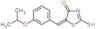 (5E)-5-[3-(propan-2-yloxy)benzylidene]-2-sulfanyl-1,3-thiazol-4(5H)-one