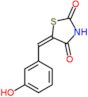 (5E)-5-(3-hydroxybenzylidene)-1,3-thiazolidine-2,4-dione