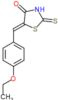 (5E)-5-[(4-ethoxyphenyl)methylidene]-2-thioxo-1,3-thiazolidin-4-one