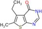 thieno[2,3-d]pyrimidin-4(3H)-one, 5-ethyl-6-methyl-