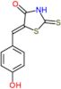 4-Thiazolidinone, 5-[(4-hydroxyphenyl)methylene]-2-thioxo-, (E)-