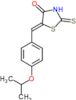 (5E)-5-[4-(propan-2-yloxy)benzylidene]-2-sulfanyl-1,3-thiazol-4(5H)-one