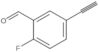 Benzaldehyde, 5-ethynyl-2-fluoro-