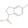 1H-Indene-1-carboxylic acid, 5-fluoro-2,3-dihydro-