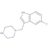 1H-Indole, 5-fluoro-3-(1-piperazinylmethyl)-
