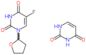 5-fluoro-1-(tetrahydrofuran-2-yl)pyrimidine-2,4(1H,3H)-dione - pyrimidine-2,4(1H,3H)-dione (1:1)