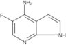 5-Fluoro-1H-pyrrolo[2,3-b]pyridin-4-amine