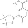 Methyl 5-fluoro-4-(4,4,5,5-tetramethyl-1,3,2-dioxaborolan-2-yl)-2-pyridinecarboxylate