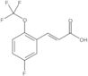 3-[5-Fluoro-2-(trifluoromethoxy)phenyl]-2-propenoic acid