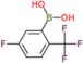 [5-fluoro-2-(trifluoromethyl)phenyl]boronic acid