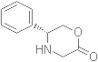 (5S)-3,4,5,6-tetrahydro- 5-phenyl-2(H)-1,4-oxazin-2-one