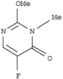 4(3H)-Pyrimidinone,5-fluoro-2-methoxy-3-methyl-