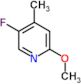 5-fluoro-2-methoxy-4-methyl-pyridine