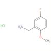 Benzenemethanamine, 5-fluoro-2-methoxy-, hydrochloride