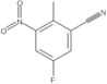 5-Fluoro-2-methyl-3-nitrobenzonitrile