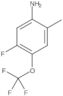 Benzenamine, 5-fluoro-2-methyl-4-(trifluoromethoxy)-