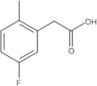 5-Fluoro-2-methylbenzeneacetic acid