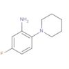 Benzenamine, 5-fluoro-2-(1-piperidinyl)-