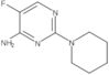 5-Fluoro-2-(1-piperidinyl)-4-pyrimidinamine