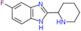 5-fluoro-2-(2-piperidyl)-1H-benzimidazole