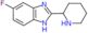 6-Fluoro-2-(2-piperidinyl)-1H-benzimidazole