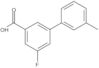 5-Fluoro-3′-methyl[1,1′-biphenyl]-3-carboxylic acid