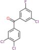 (3-Chloro-5-fluorophenyl)(3,4-dichlorophenyl)methanone