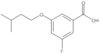 3-Fluoro-5-(3-methylbutoxy)benzoic acid