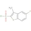 Benzo[b]thiophene-2-sulfonyl chloride, 5-fluoro-3-methyl-