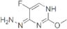 4(1H)-Pyrimidinone,5-fluoro-2-methoxy-,hydrazone