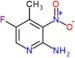 5-fluoro-4-methyl-3-nitro-pyridin-2-amine