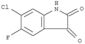 1H-Indole-2,3-dione,6-chloro-5-fluoro-