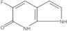 5-Fluoro-1,7-dihydro-6H-pyrrolo[2,3-b]pyridin-6-one
