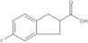 5-Fluoro-2,3-dihydro-1H-indene-2-carboxylic acid