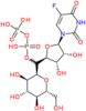 1-{6,10-anhydro-5-O-[hydroxy(phosphonooxy)phosphoryl]-D-glycero-D-ido-beta-D-allo-undecofuranosyl}…