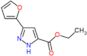 ethyl 3-furan-2-yl-1H-pyrazole-5-carboxylate