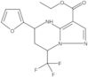 Ethyl 5-(2-furanyl)-4,5,6,7-tetrahydro-7-(trifluoromethyl)pyrazolo[1,5-a]pyrimidine-3-carboxylate