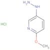 Pyridine, 5-hydrazino-2-methoxy-, monohydrochloride