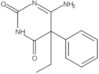 6-Amino-5-ethyl-5-phenyl-2,4(3H,5H)-pyrimidinedione