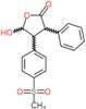 5-hydroxy-4-[4-(methylsulfonyl)phenyl]-3-phenyldihydrofuran-2(3H)-one