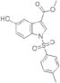 1h-indole-3-carboxylic acid, 5-hydroxy-1-[(4-Methylphenyl)sulfonyl]-, Methyl