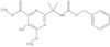 Methyl 5-hydroxy-6-methoxy-2-[1-methyl-1-[[(phenylmethoxy)carbonyl]amino]ethyl]-4-pyrimidinecarbox…