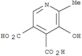 3,4-Pyridinedicarboxylicacid, 5-hydroxy-6-methyl-