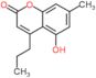 5-hydroxy-7-methyl-4-propyl-2H-chromen-2-one